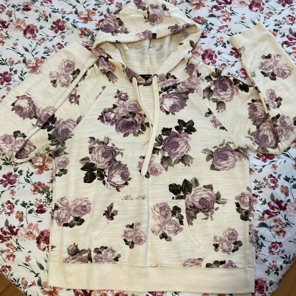 Floral Hoodie💜